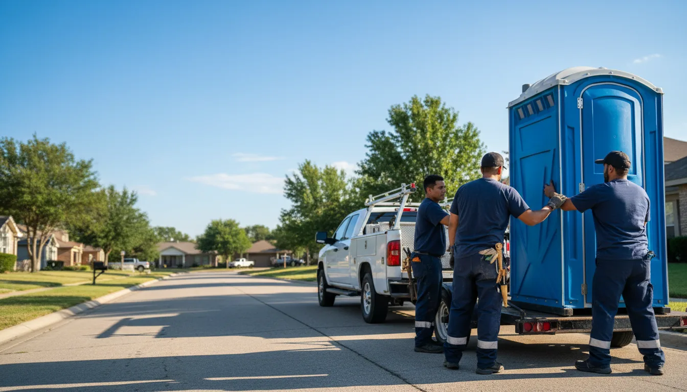 Portable Toilet Rental in Giddings, TX near me